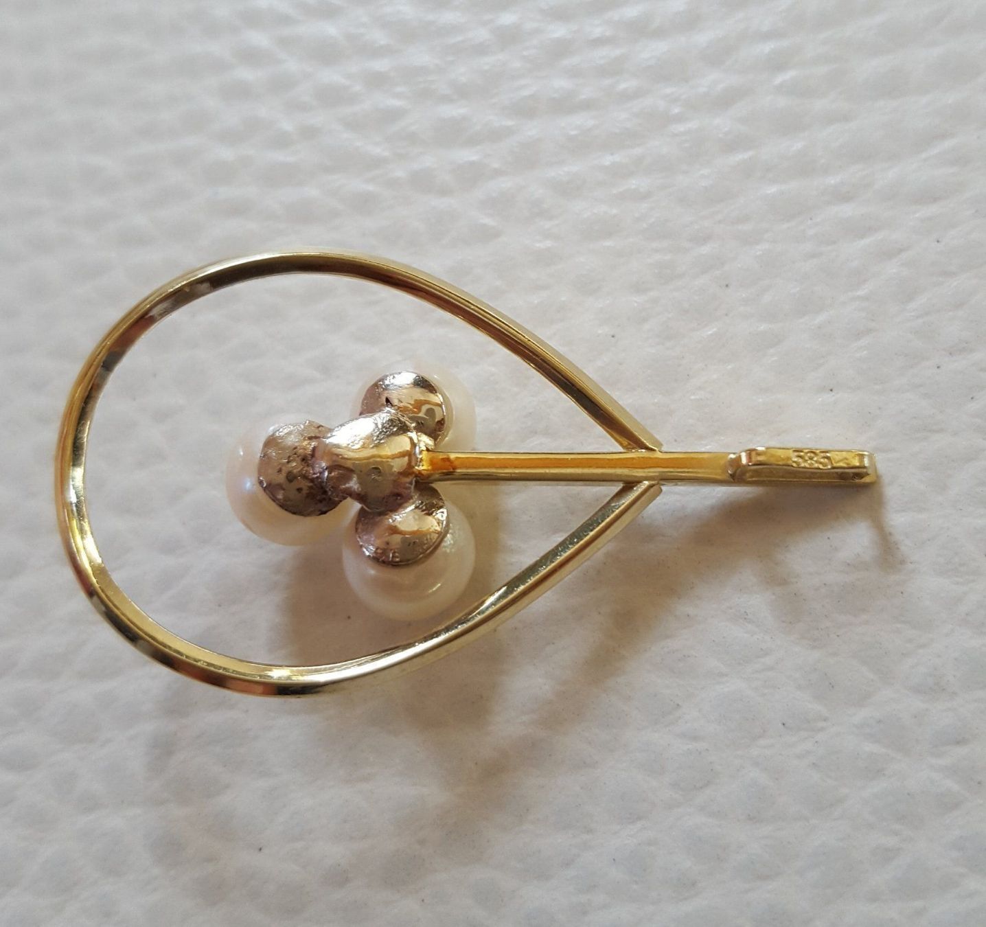 Anhänger: Gold 585 Anhänger Mit Perlen – Gebraucht aus Wald ZH von Dasilver 8