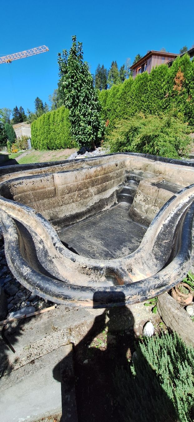 Teiche & Zierbrunnen: Fischteich Wanne – Gebraucht aus Wattwil von darrenmichaels 2