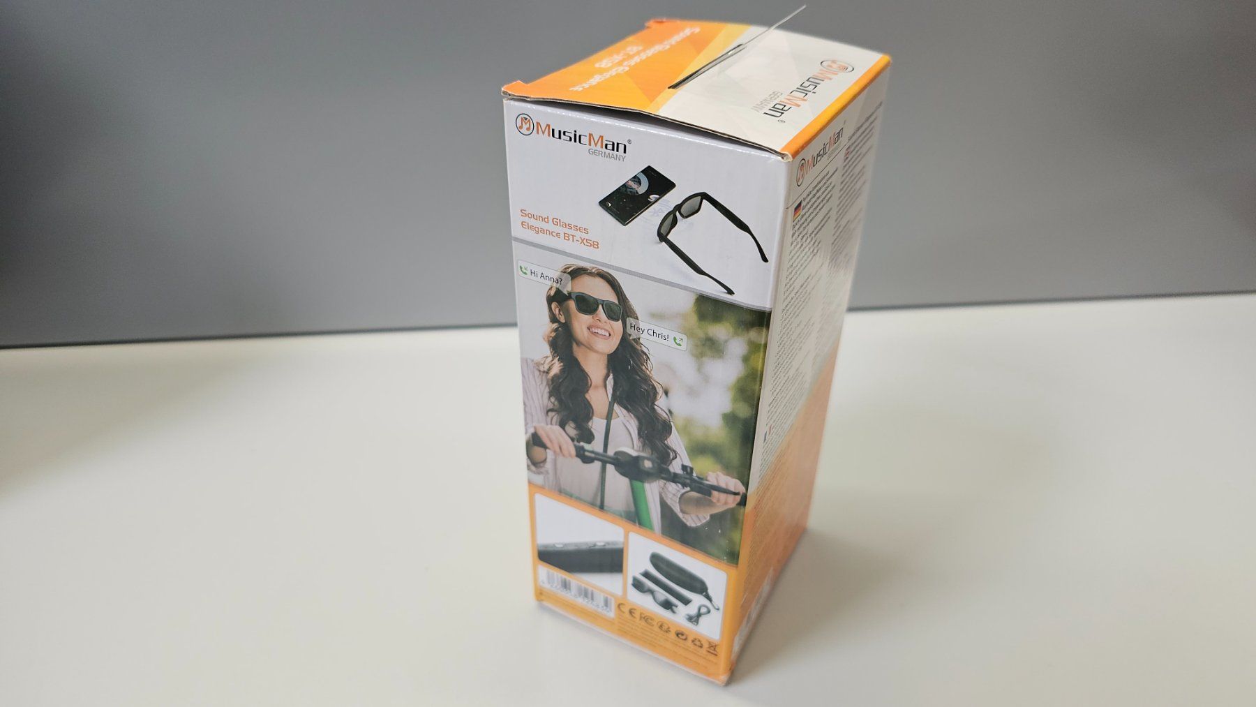 Brillen & Gläser: Sonnenbrille m. Bluetooth Kopfhörer Mikrofon Sprachassistent – Neu und originalverpackt aus Koppigen von Bracher_Mail-House 7