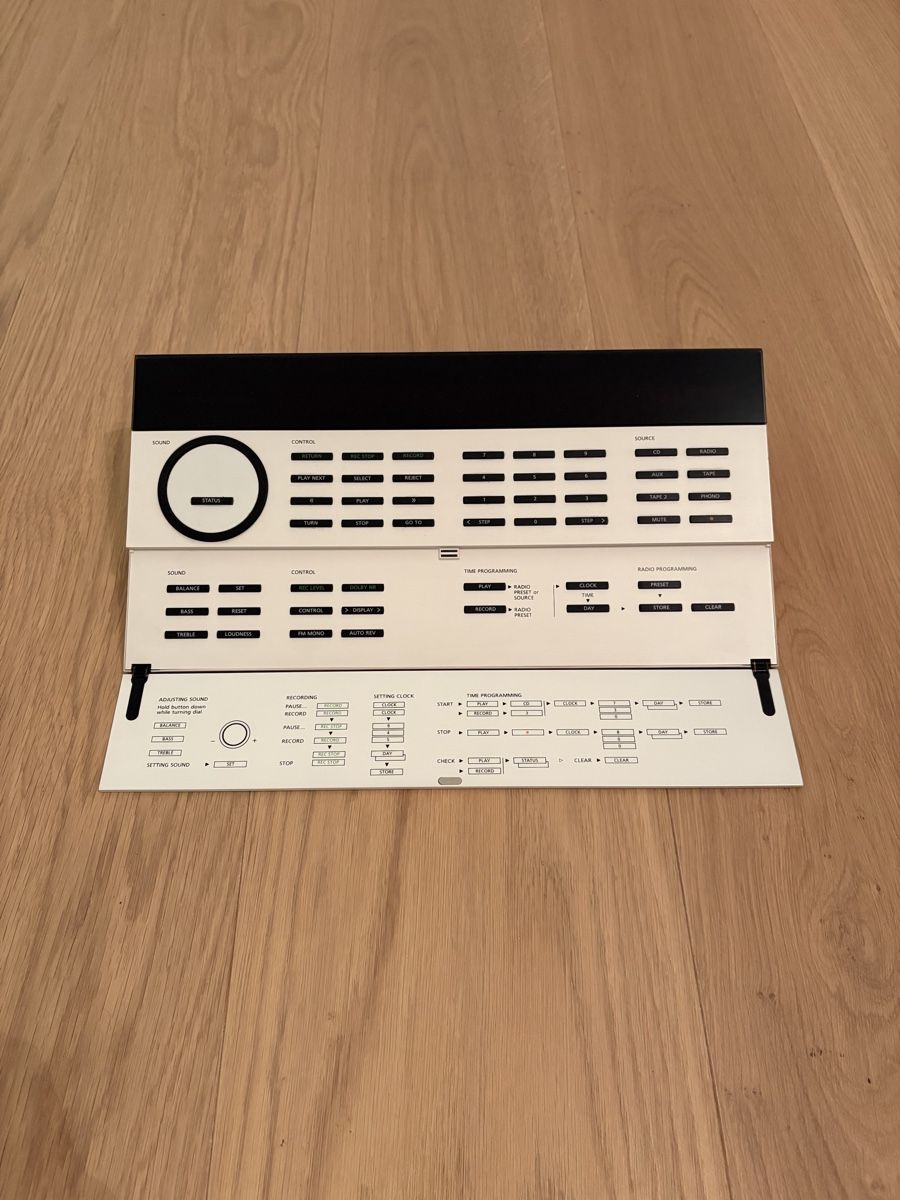 Bang & Olufsen Fernbedienungen: Bang & Olufsen Master Control Panel 5500, Fernbedienung – Gebraucht aus Dornach von manu10 1