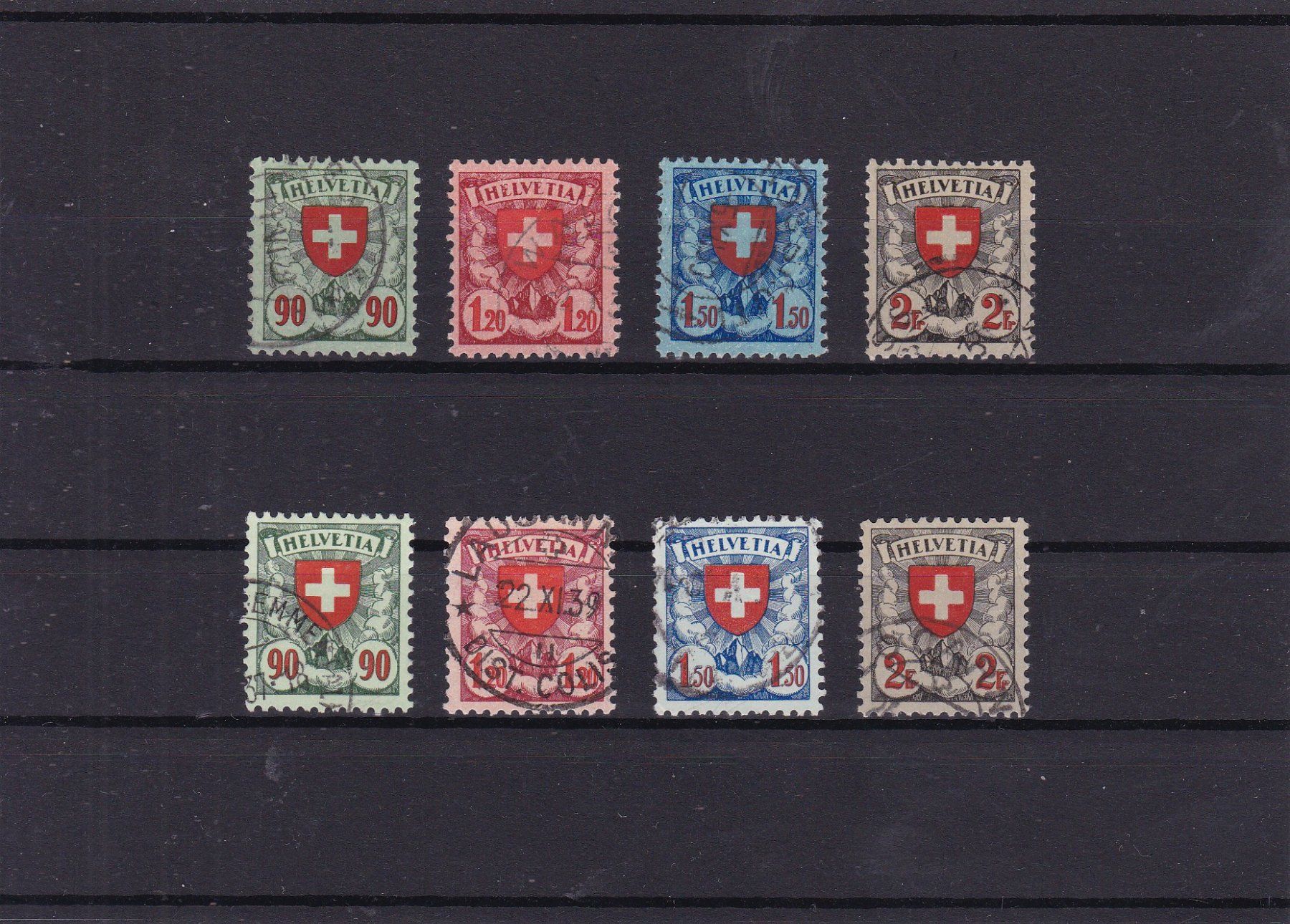 Tutti i francobolli: SCHWEIZ 1924 - 1934 – Usato da Gretzenbach venduto da Sikim