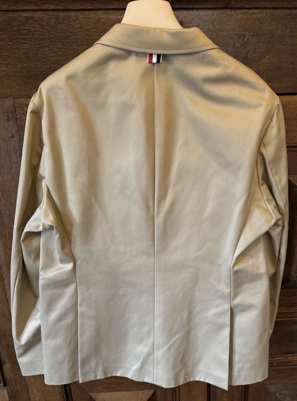 Giacche: THOM BROWNE Diagonal Unconstructed BeigeBlazer Jacket 4 / 52 – Nuovo (secondo la descrizione) da Kreuzlingen venduto da kruezbiz 1