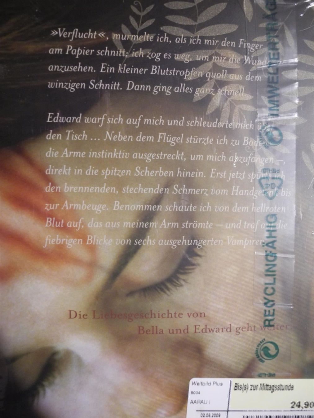 Libri: Buch Bis(s) zur Mittagsstunde, Nr. d64 – Nuovo e nell'imballaggio originale da Kottwil venduto da Crazyrolf 1