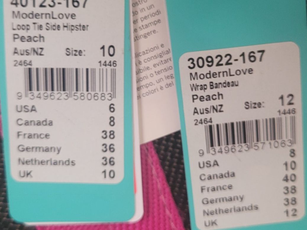 Seafolly Costumi da bagno & Bikini: Seafolly bikini peach (Neuf) – Nuovo e nell'imballaggio originale da Yverdon-les-bains venduto da sma_c6wn 3