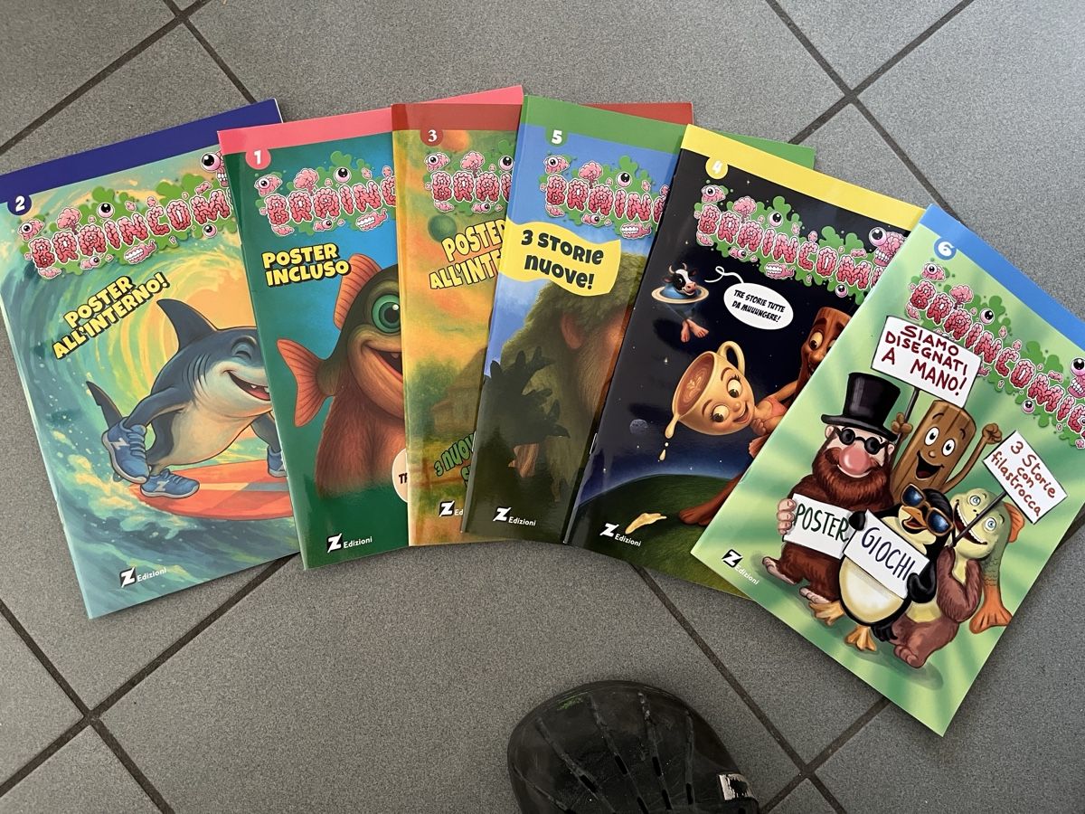 Fumetti: Braincomix: Collezione completo numeri da 1 a 6 – Nuovo (secondo la descrizione) da Chiasso venduto da fairy81