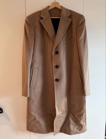 Herren Mantel hellbraun NEU 52