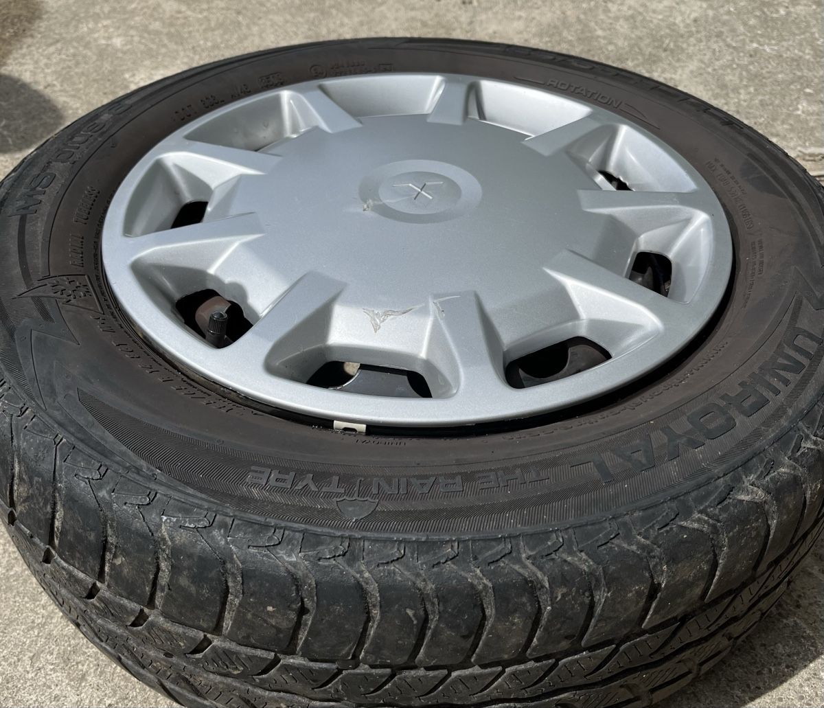 Pneumatici & Ruote complete: 4x Räder von einem Mitsubishi Colt – Usato da frick venduto da comi 1