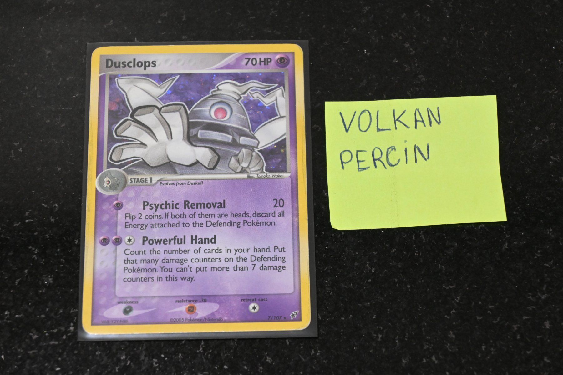Pokémon Sammelbilder & Trading cards: Dusclops #7 Pokemon Deoxys – Neu (gemäss Beschreibung) aus Aigle von PSAPOKEVOVO