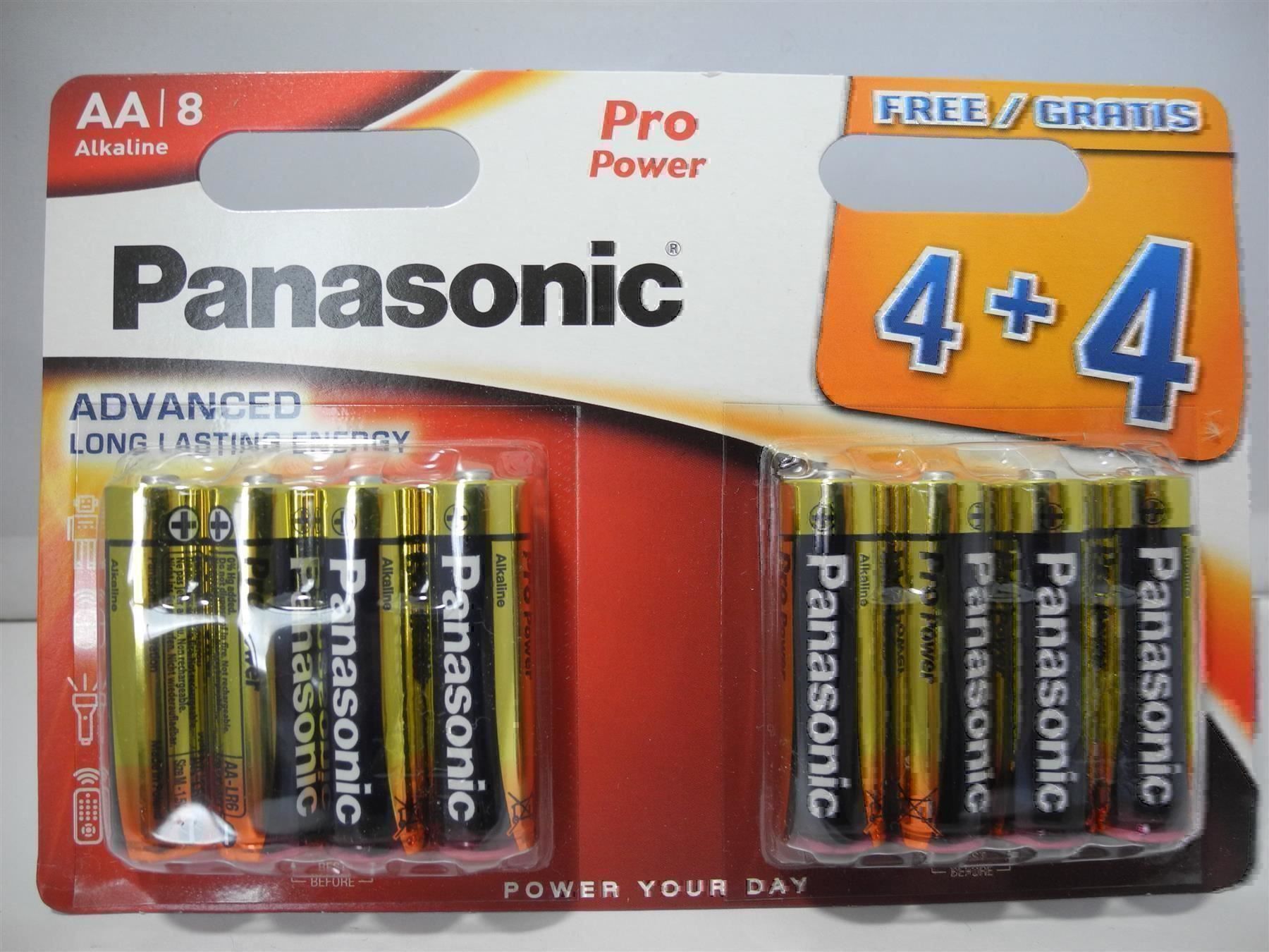 Panasonic Caricatori & Batterie: Panasonic Pro Power AA, LR06, Ablaufdatum: 01.2034 – Nuovo e nell'imballaggio originale da Kottwil venduto da Crazyrolf