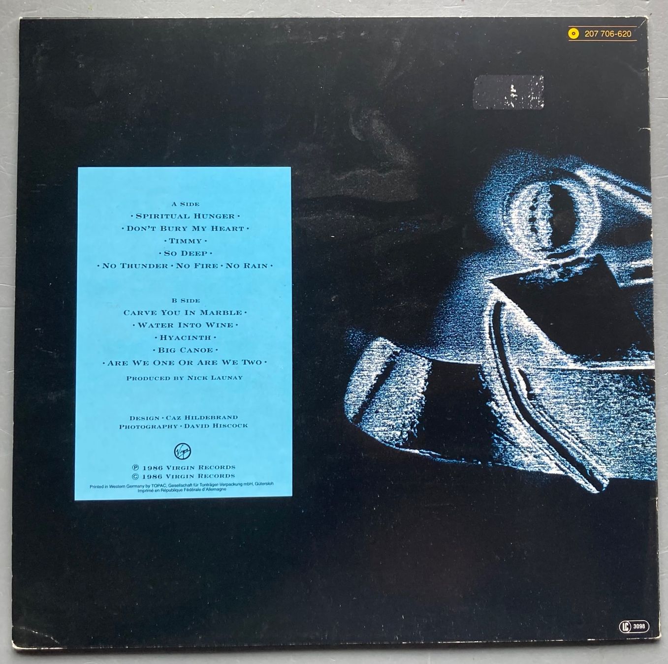Vinyles: TIM FINN - BIG CANOE – D'occasion à Poliez-Pittet par Newtown-Records 1