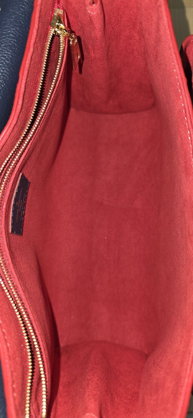 Louis Vuitton Borse da donna: Louis Vuitton Vavin PM Leder Tasche Blau/Rot – Nuovo (secondo la descrizione) da Hildisrieden venduto da Beka23 4