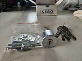 Keso System 2000 Zylinder mit 4 Schlüssel, neu!
