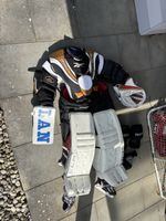 Eishockey Goalie Ausrüstung CCM Brown grösse 35+2“