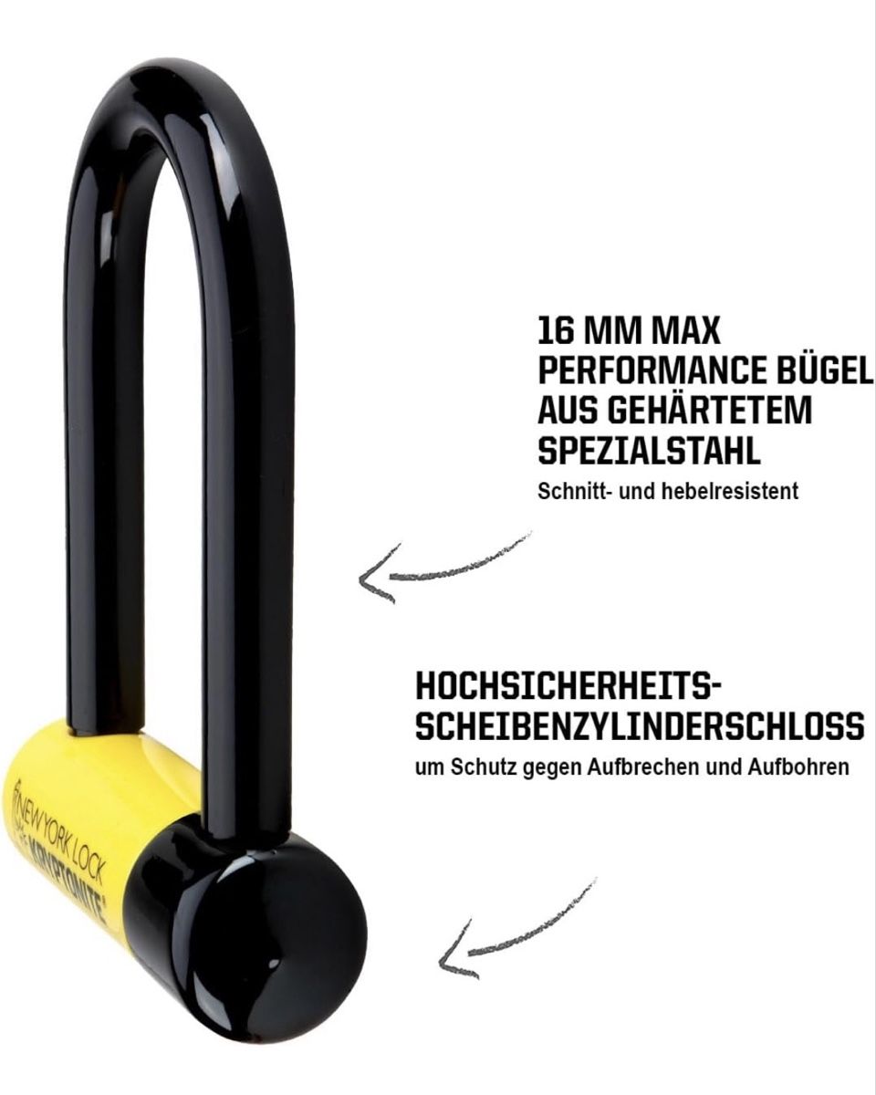 Lucchetti: Kryptonite New York U-Lock – Nuovo e nell'imballaggio originale da Zürich venduto da gar_tz68 2