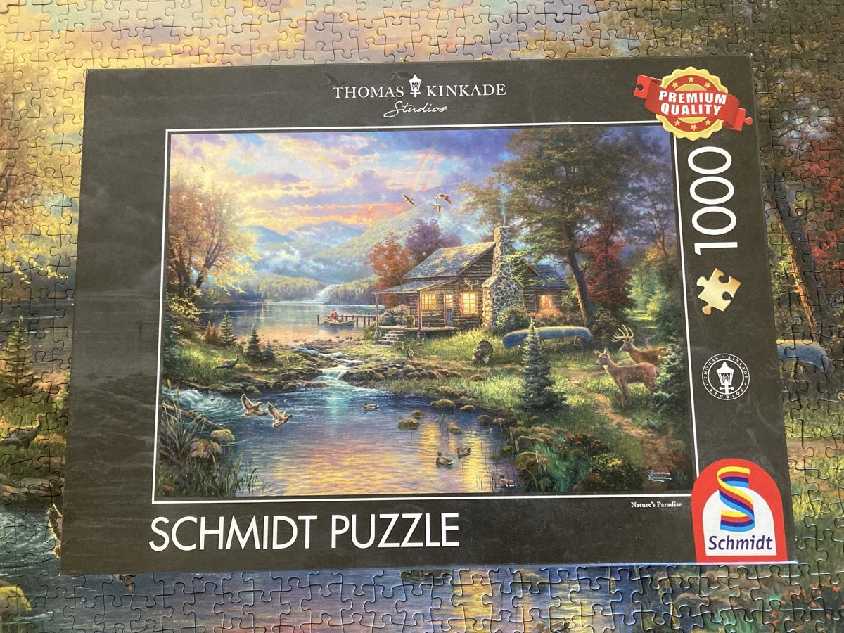 Puzzles: Thomas Kinkade Schmidt Puzzle 1000 Teile – D'occasion à Steffisburg par sunflower2302