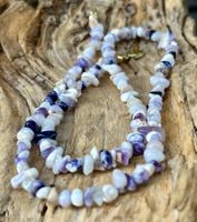 Fluorit-Opal (Tiffany Stone) Kette