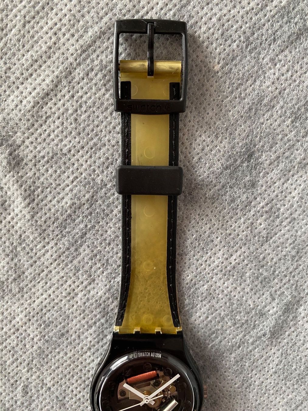 Swatch Orologi: Vintage Transparent Swatch 1995 – Nuovo e nell'imballaggio originale da Wohlen b. Bern venduto da ber_ds2t 3