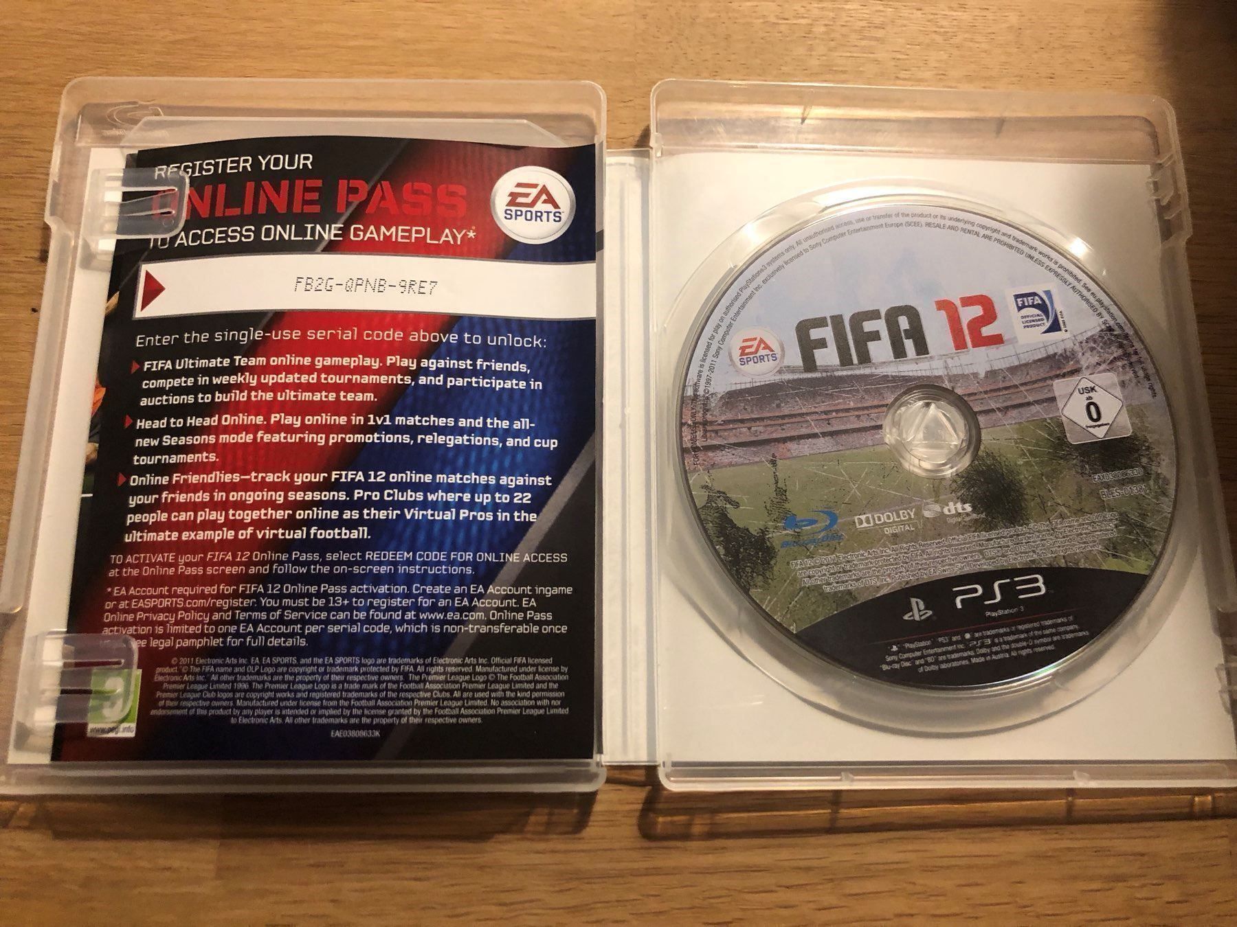 Sony Spiele: FIFA 12 für Sony PS3 – Gebraucht aus Kestenholz von Inna09 2