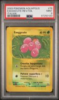 PSA 9 Exeggcute Reverse Holo Aquapolis 76/147 Italian