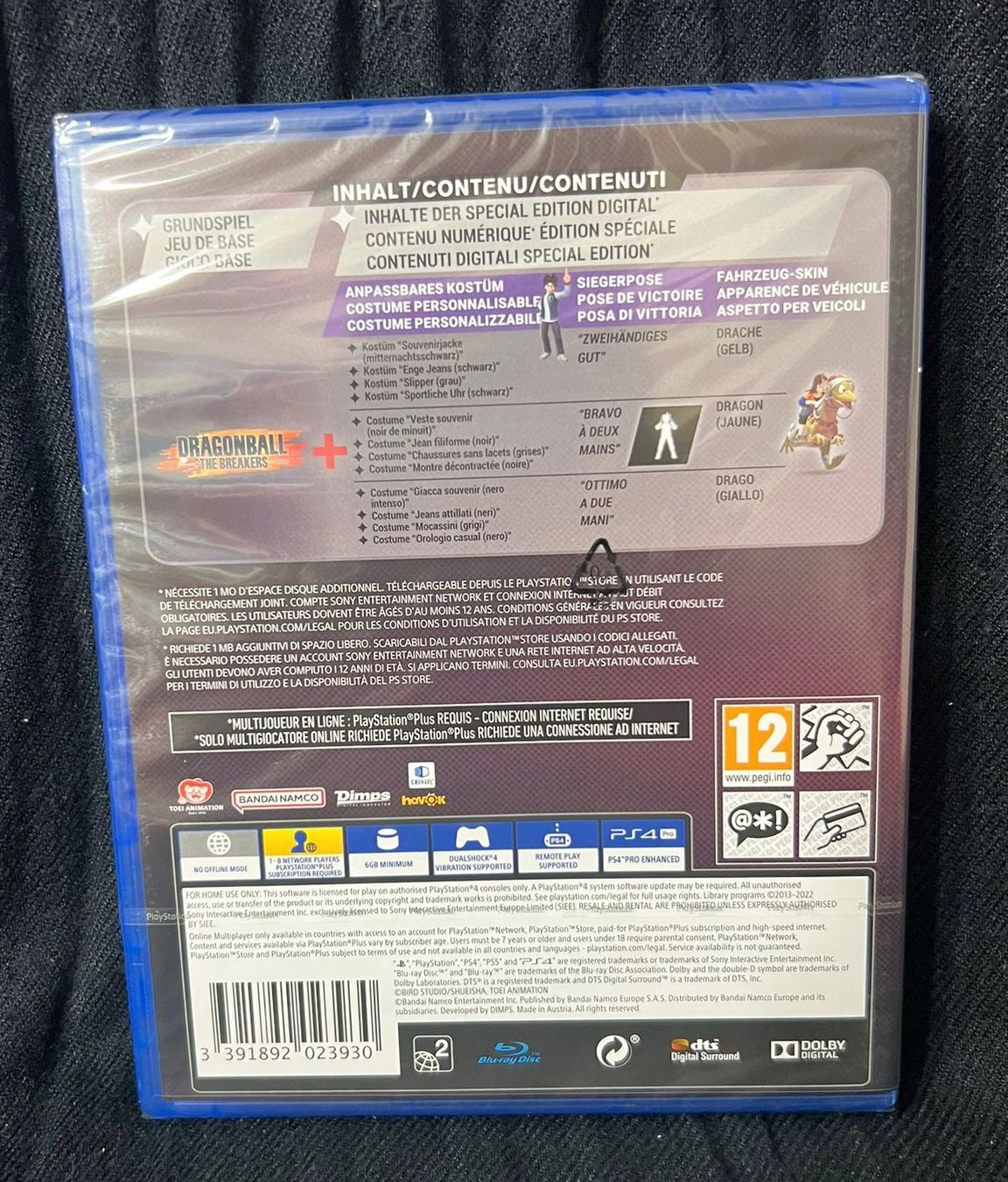Sony Giochi: Dragonball The Breakers PS4 SEALED NEU! – Nuovo e nell'imballaggio originale da Opfikon venduto da Luis144 1