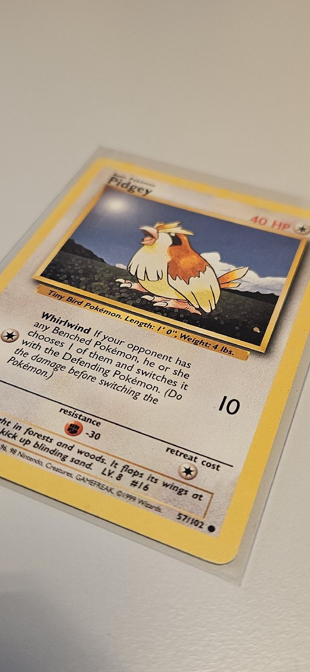 Pokémon Sammelbilder & Trading cards: Pidgey 57/102 ENG Base Set – Gebraucht aus Belp von Ginus85 4