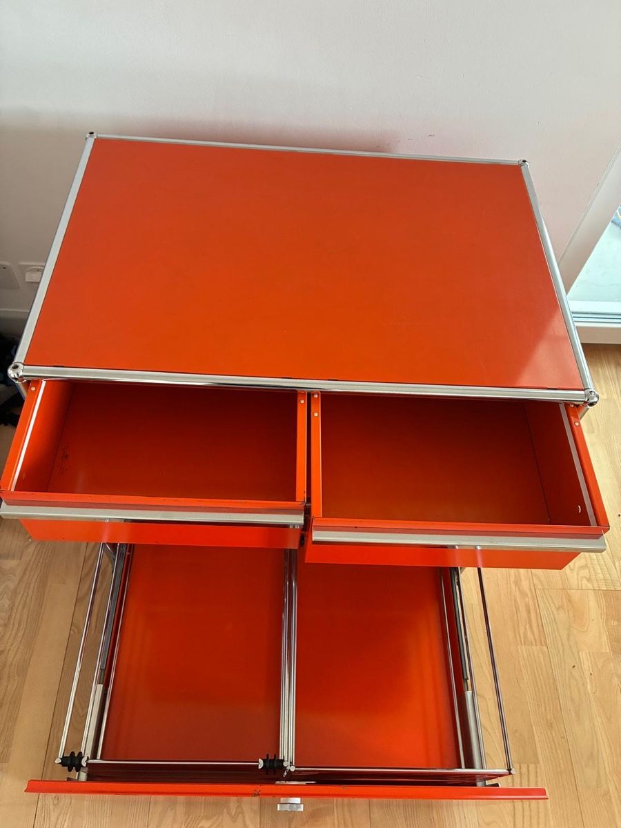 USM Cassettiere: USM Korpus /Sideboard / Kommode orange – Usato da Olten venduto da Chrix_k 3