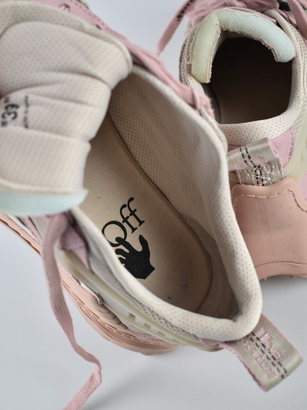 Off-White Chaussures femmes: Off-White Odsy-1000 Sneaker, beige/rosa, Gr.39 – Neuf (Voir description) à Nürensdorf par 2ND_STORY 8