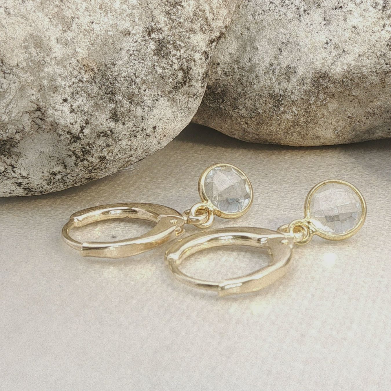 Olga Ribler Ohrringe & -stecker: Sterling Silber 925 Halbcreolen mit Topas – Neu (gemäss Beschreibung) aus Luzern von Schmuckoutlet 3
