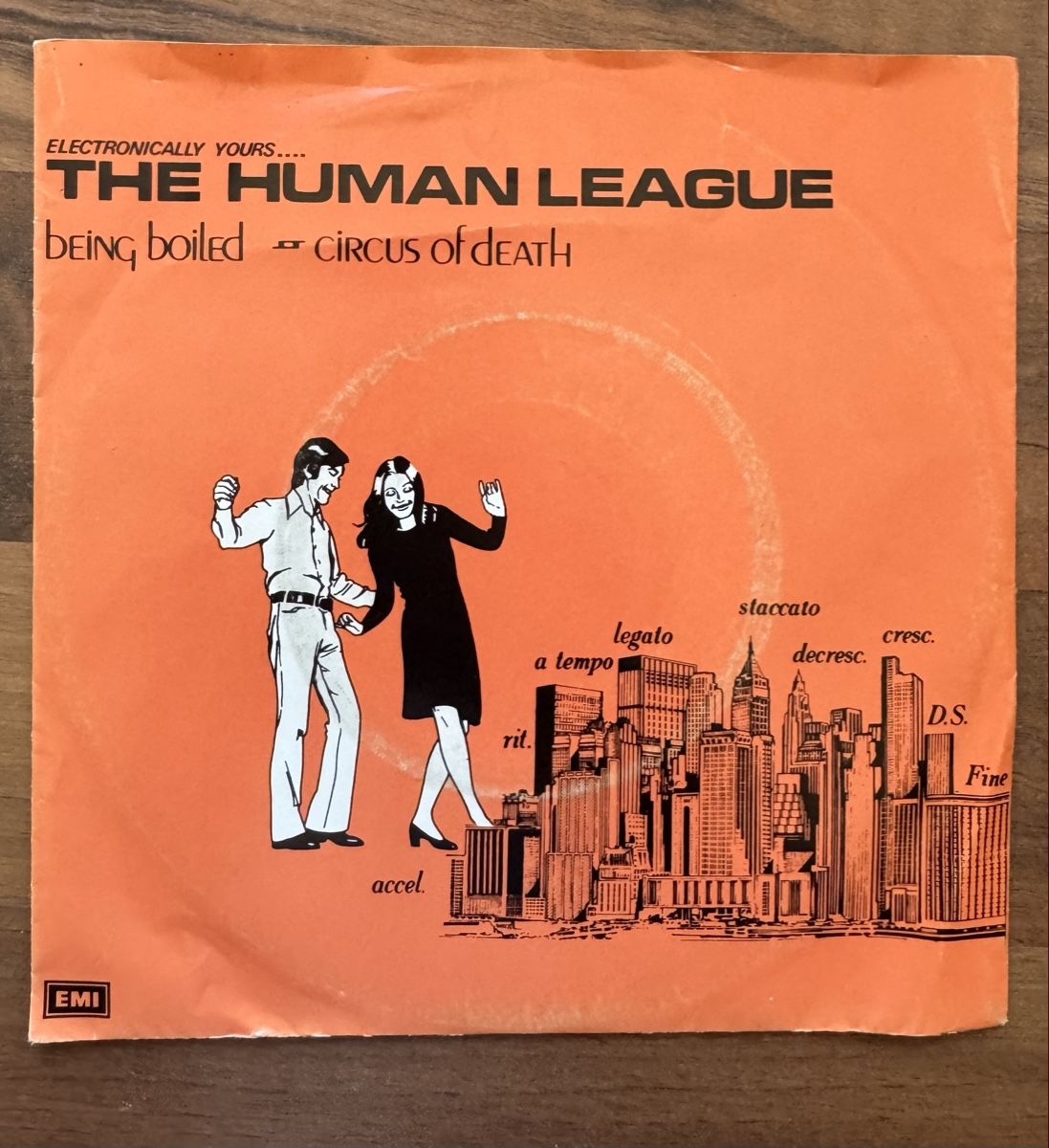 Dischi in vinile: The Human League - Being Boiled - 7" Single - 80s – Usato da Rorbas venduto da BlackstarRecords