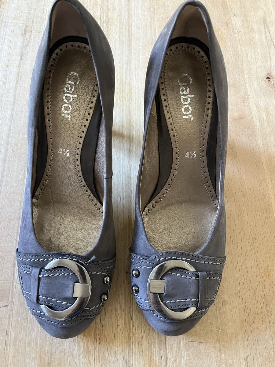 Gabor Scarpe da donna: Neuwertige Gaborschuhe gr.37,5 grau – Usato da Rikon im Tösstal venduto da stupsi99