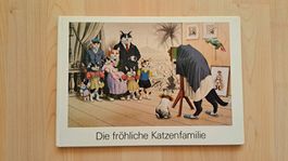 " Die fröhliche Katzenfamilie" © by Thema-Cards