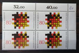 Deutschland-Mi 1194 Viererblock (2) **