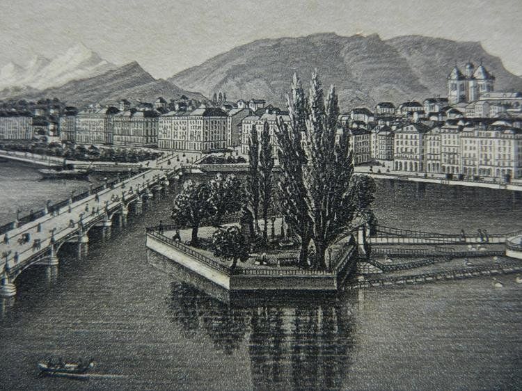 Stiche: Genève Genf carte de visite – Gebraucht aus Risch von Rischli15 6