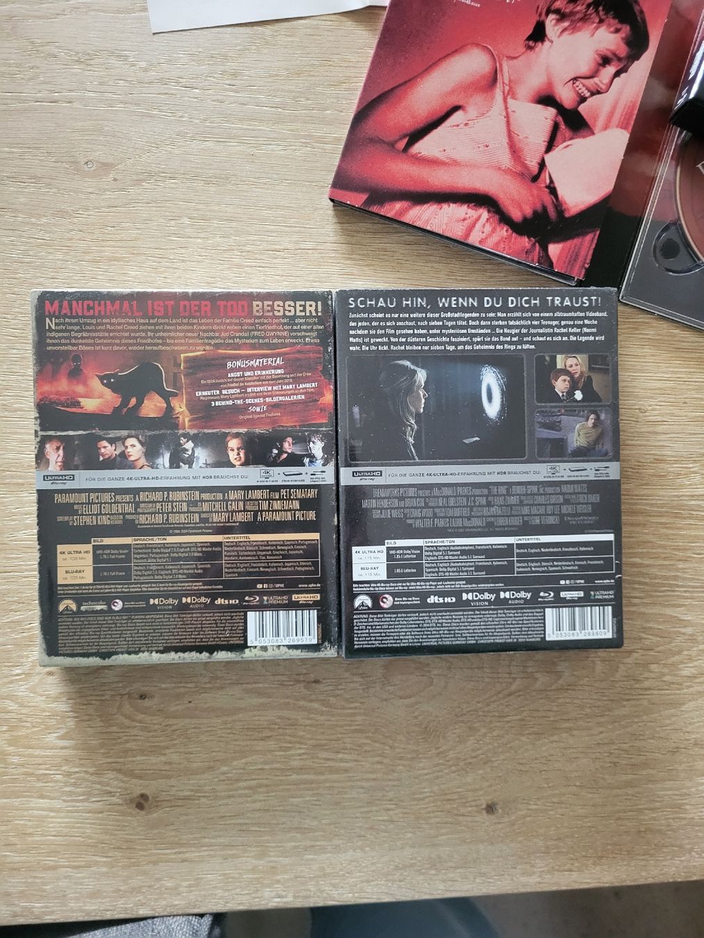 Tutti i DVDs: Paramount Scares in 4k 3 Top filme – Nuovo e nell'imballaggio originale da Zürich venduto da Knudell0 3