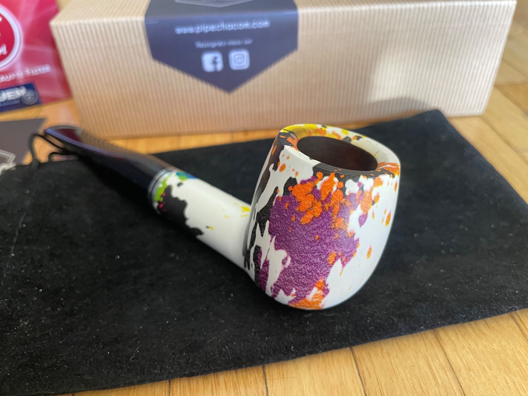 Pipe & Accessori: CHACOM PISTACHE 185 TABAKPFEIFE – Nuovo (secondo la descrizione) da Egg b. Zürich venduto da underworld 1