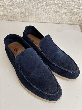 Loro Piana - Summer walk navy blue