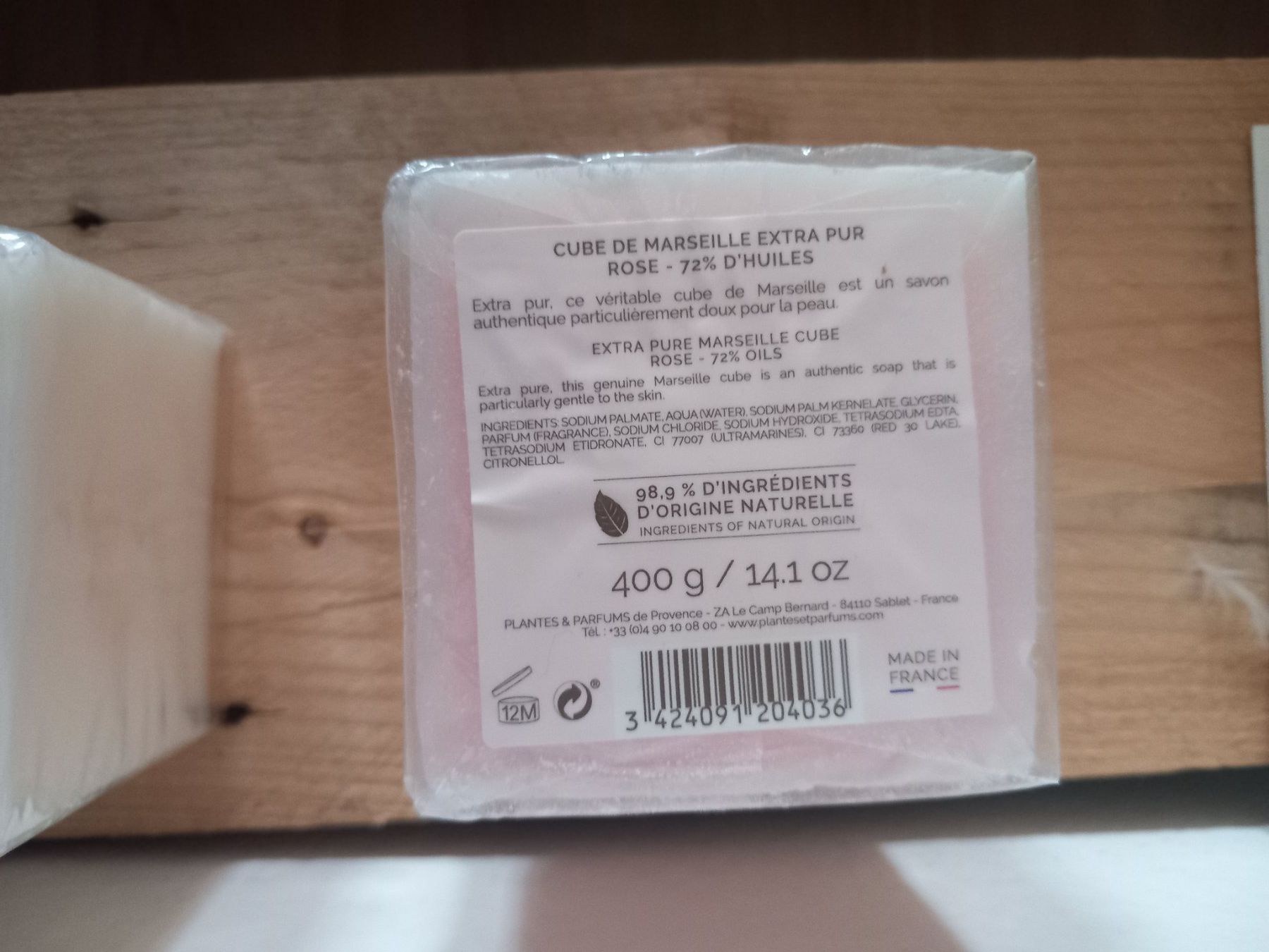 Doccia: Rose Marseille Soap Cube  400g - New in pack! – Usato da Zürich venduto da aud_f2cx 1
