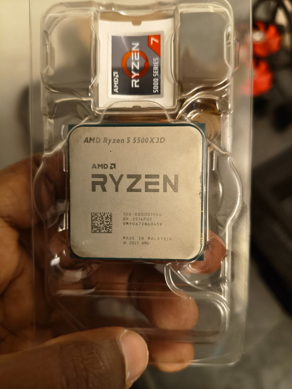 Amd Elektronikbauteile: Ryzen 5 5500X3D – Gebraucht aus Thun von abd_gzk2
