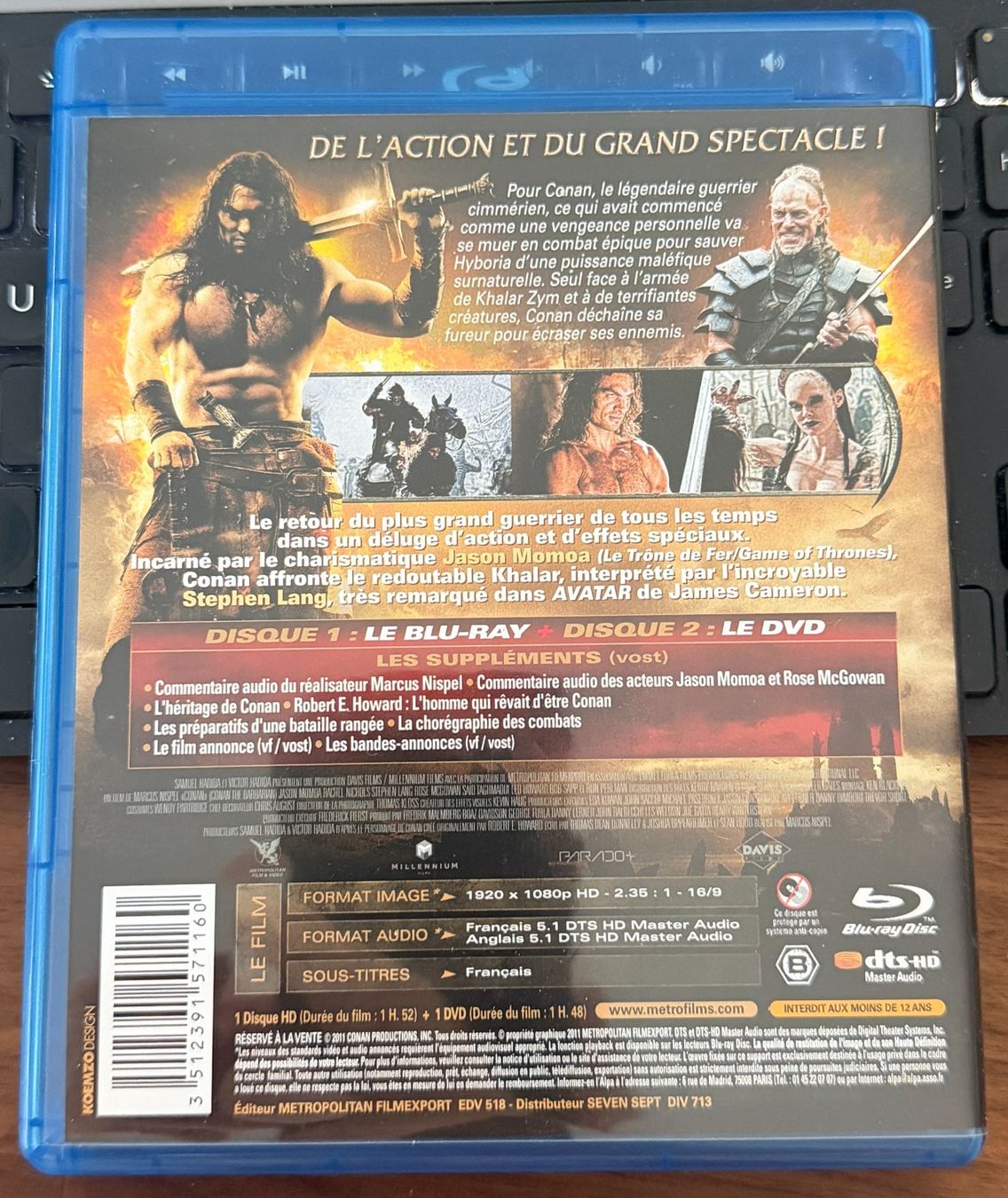 Tutti i DVDs: Conan (2011) - Blu-ray + DVD – Usato da Semsales venduto da __Florian__ 2