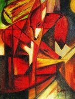 Franz Marc - Füchse