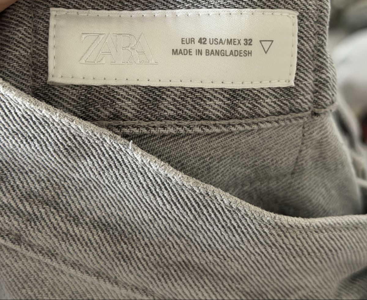 Zara Jeans: Zara Jeans grau, 42 – Usato da Oberwil BL venduto da eli_ql5t 2