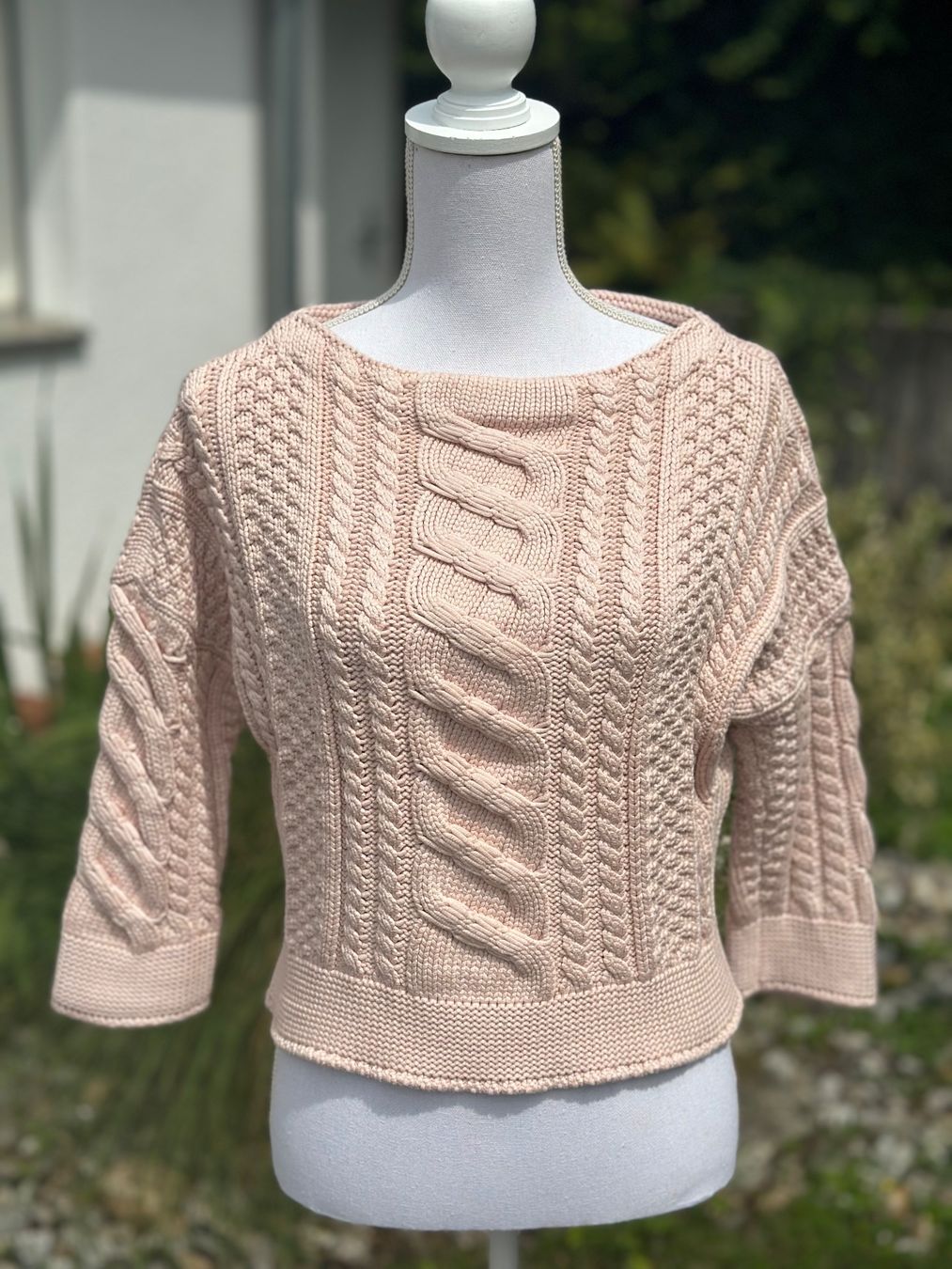 Max Mara Maglioni & Felpe: WEEKEND MaxMara Schicker Pullover, rosa, Gr. S,100% Coton – Usato da Zufikon venduto da Modestil365 1