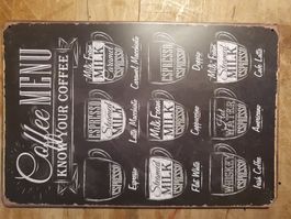 Spruchplakette Know Sour Coffee 20 x 30 cm