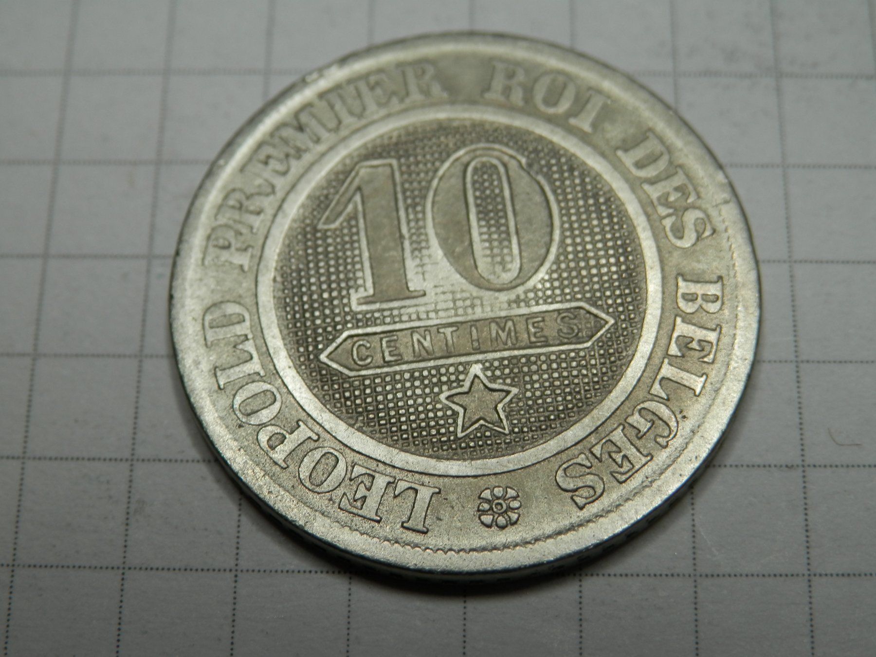 Tutti le monete: Belgien 10 Centimes, 1862 – Usato da Weiach venduto da weiach81 1