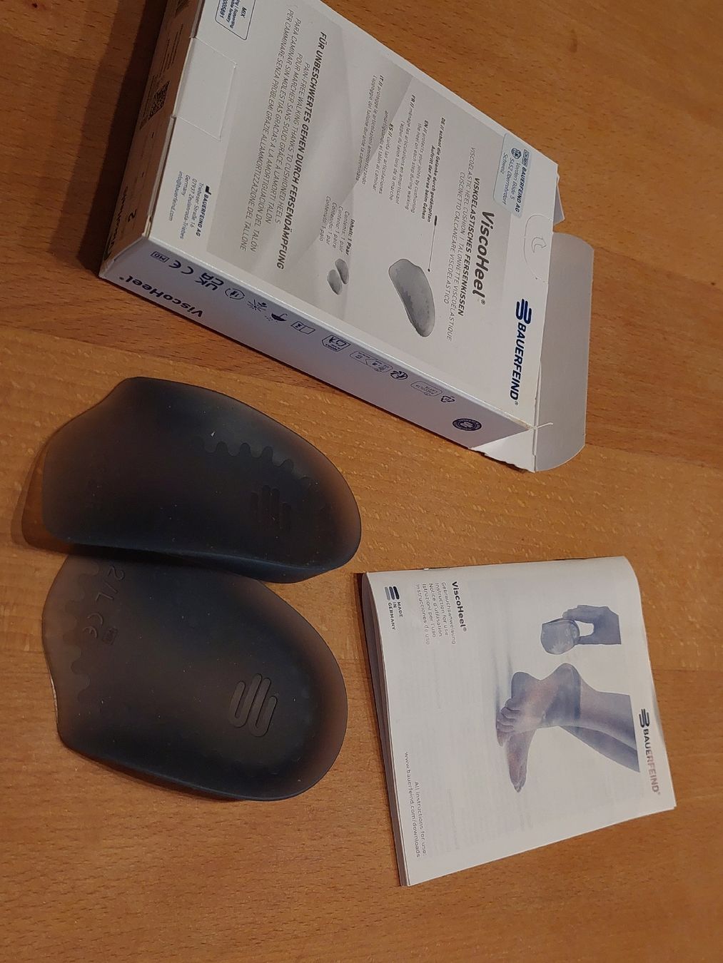 Attrezzature mediche: Bauerfeind ViscoHeel Fersenkissen – Nuovo (secondo la descrizione) da Kiesen venduto da Ergolineblue