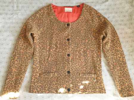 Jacke Maison Scotch leopardenmuste, total inn!