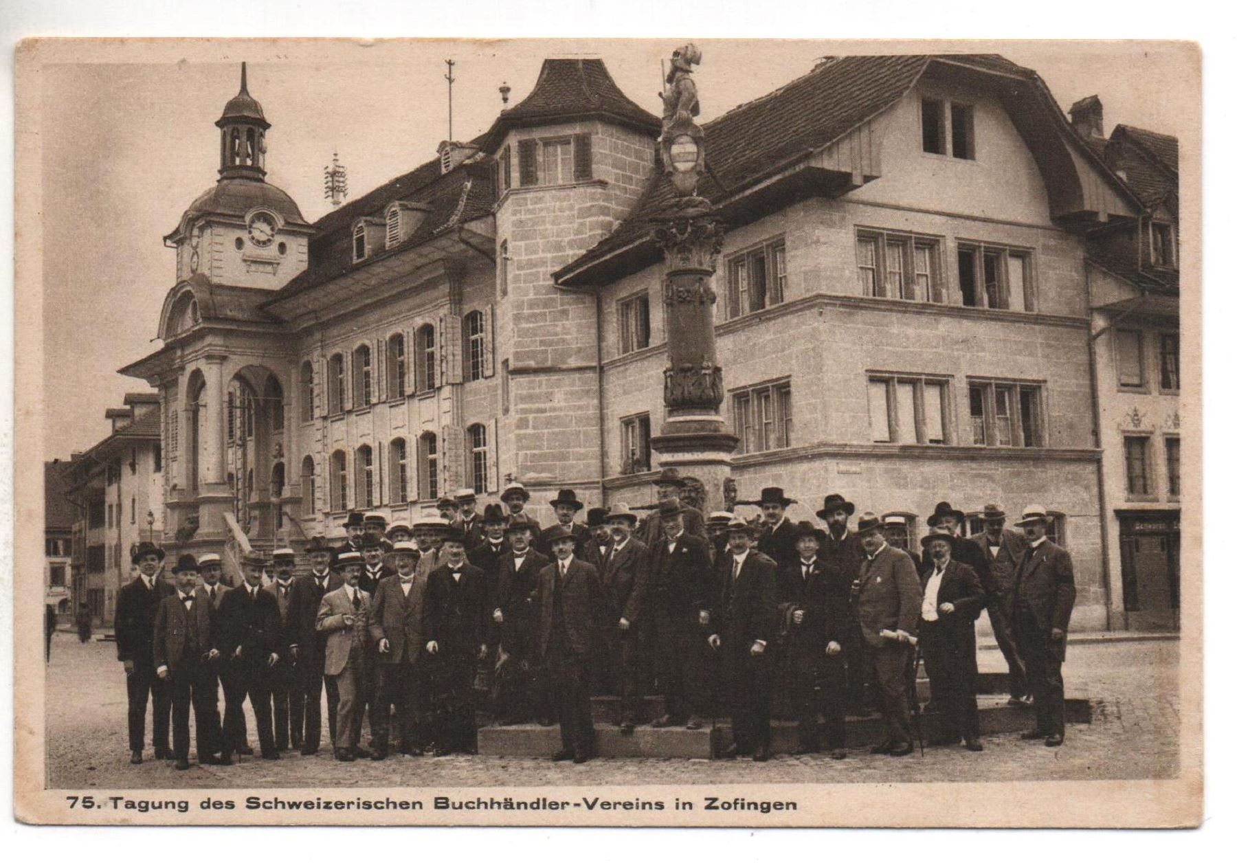 Ansichtskarten: ZOFINGEN Ringier 75. Tagung Buch-Händler – Neu (gemäss Beschreibung) aus Jona von philajona