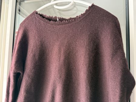 Henry Christ Kaschmir Pullover mit Fransen 