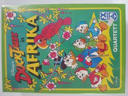 Kartenspiel Quartett "Disney's DuckTales in Afrika"/ NEU