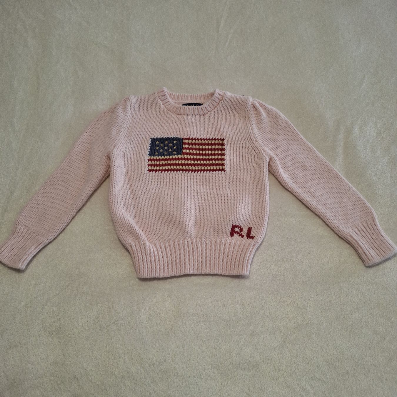 Ralph Lauren Pulls et sweat-shirts: Ralph Lauren - Pull drapeau américain 4ans / 110cm – D'occasion à Le Locle par QualiteExpress